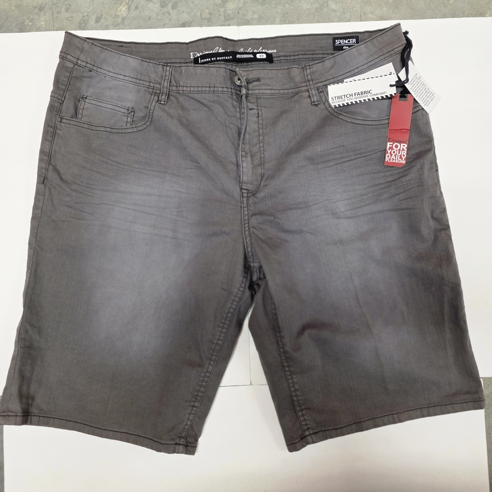 Spencer's Men's Gray Stretch Cotton Shorts